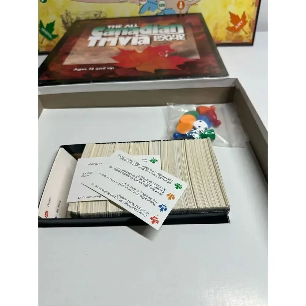 The Canadian Trivia Board game 130th anniversary